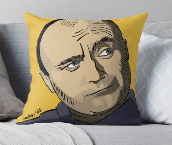 Phil Collins Pillow